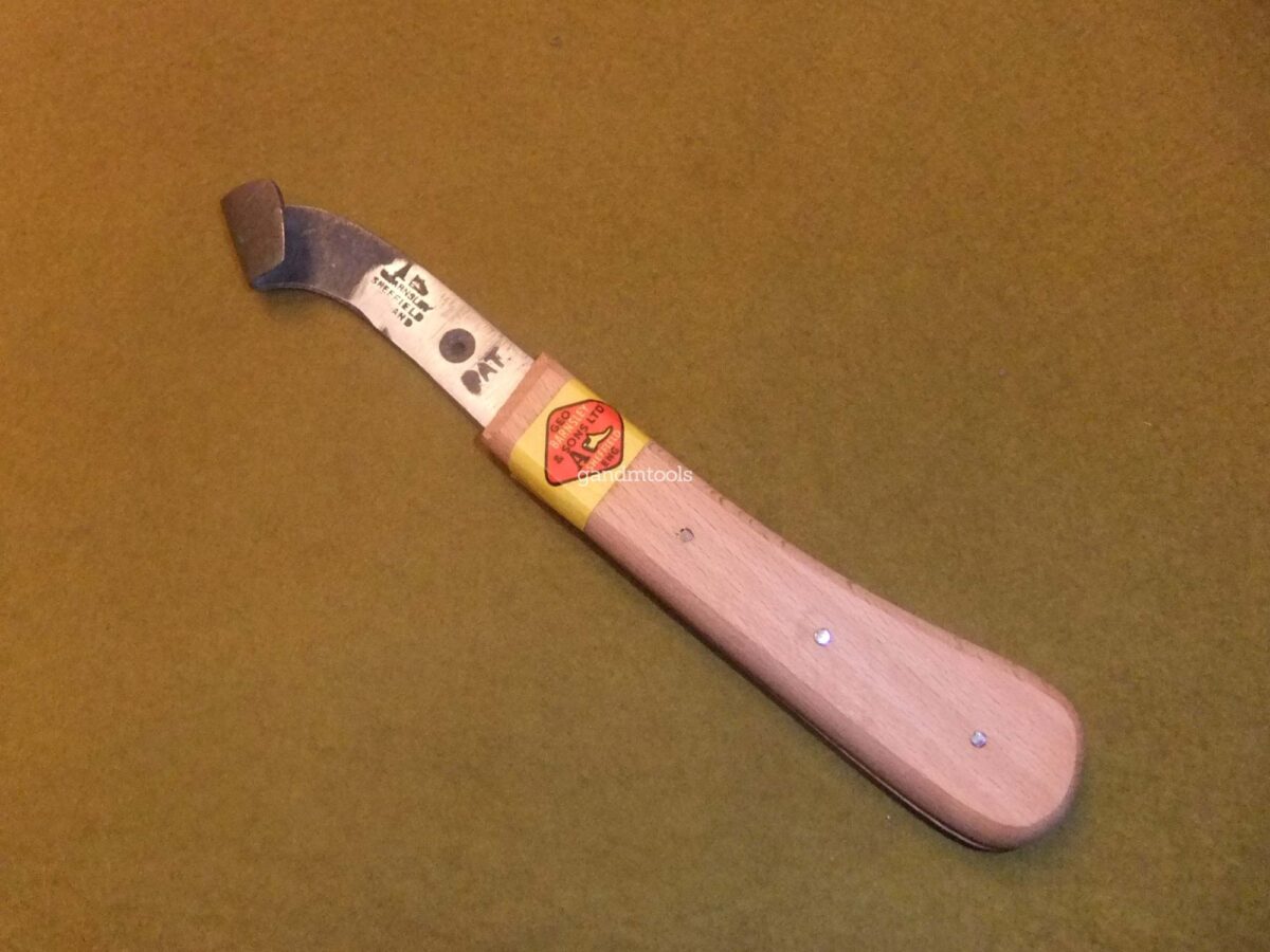 Barnsley Rubber Tapping Knife. 80200120 G&M Tools