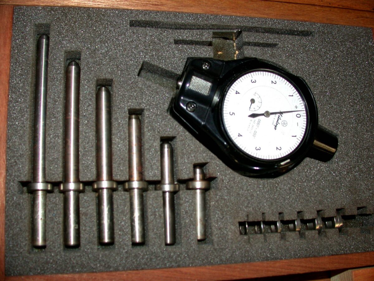 Mitutoyo No 511188 Dial Bore Gauge Set, Range 6.5″ 10″, 80203535 G