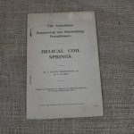 Helical Coil Springs, T. Haydn Whitehouse and H.P Clarke. 80207399