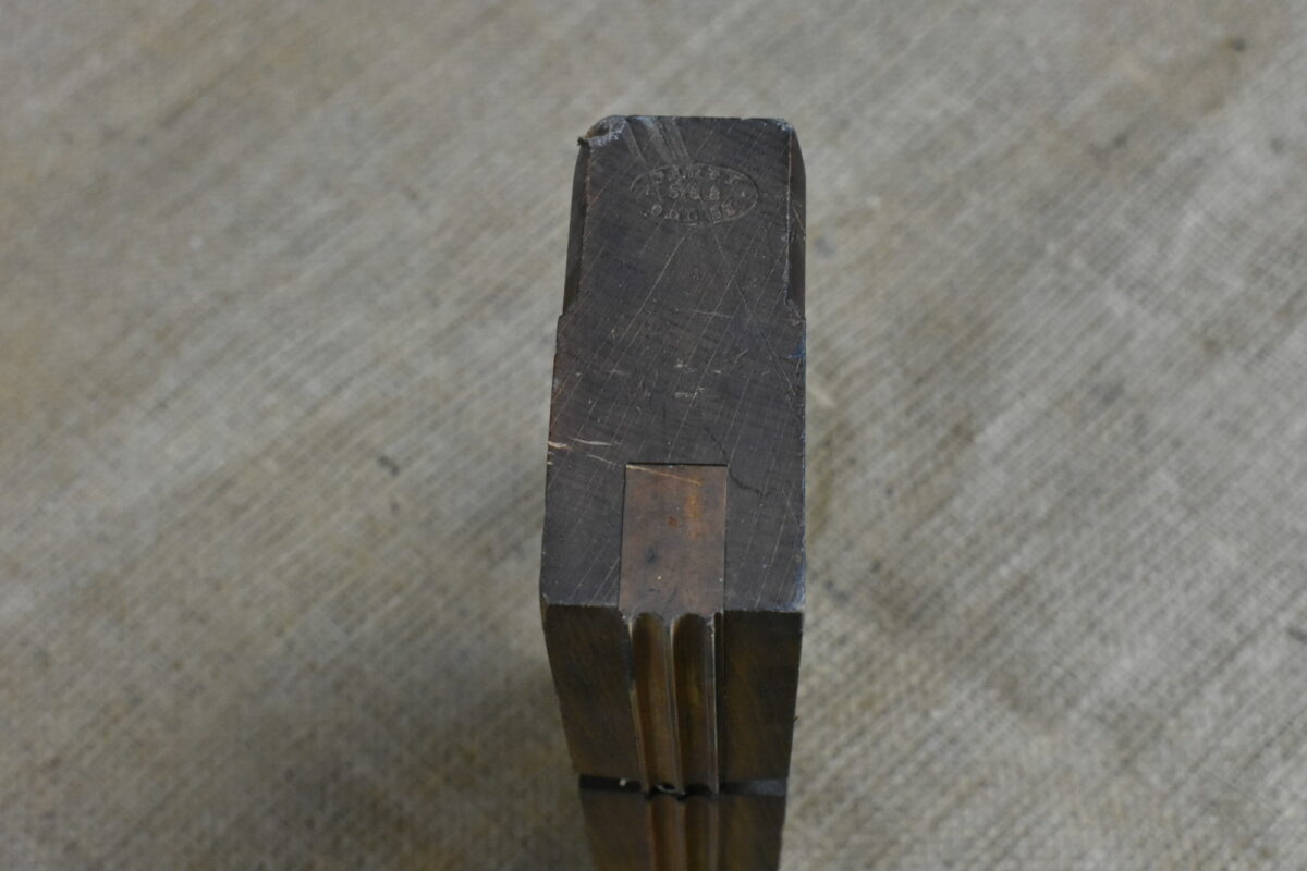 Moulding Plane 1/4" Twin Centre Bead Plane, Parry, Old Street. 80207448 - Image 3