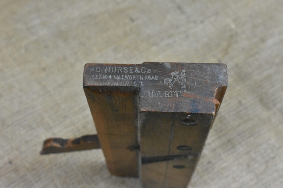 Moulding Plane, 3/8" Side Bead, C Nurse   Co, London 80207555 - Image 2