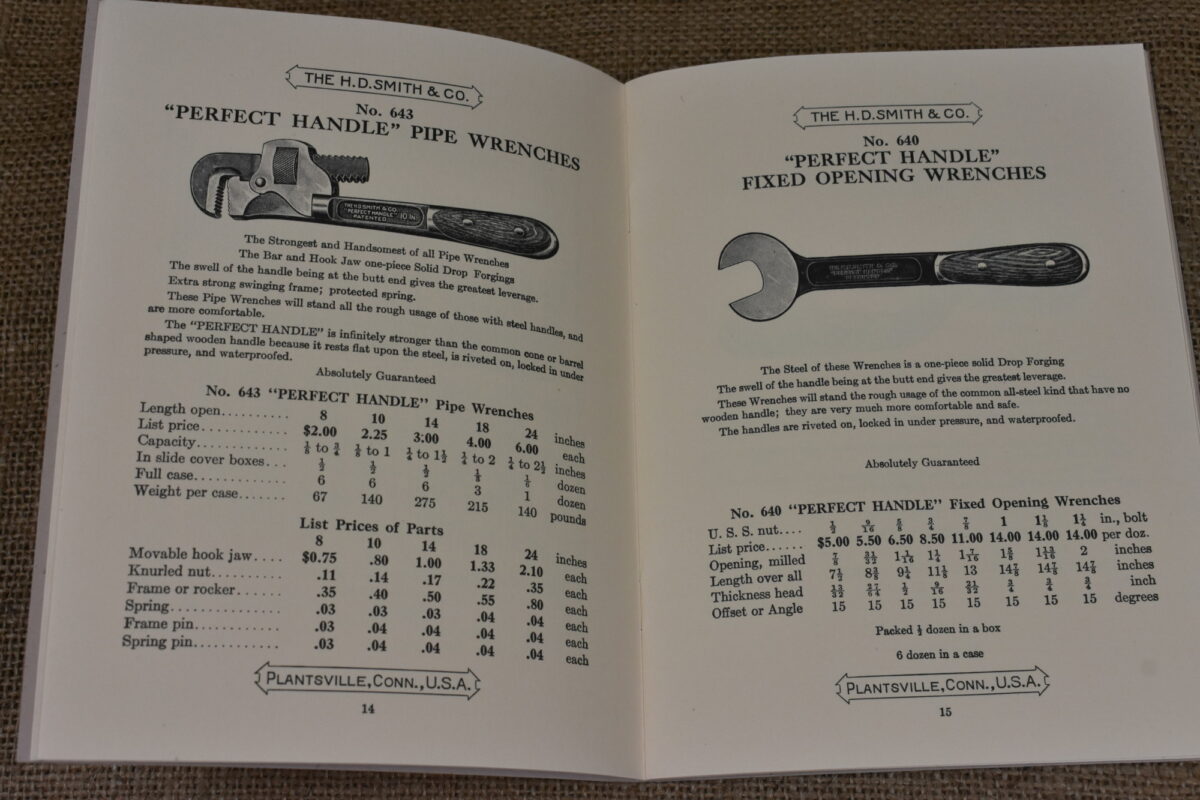 H.D. Smith + Co's Drop Forged Tools Reprint, 1920 Catalogue 80207723 - Image 2