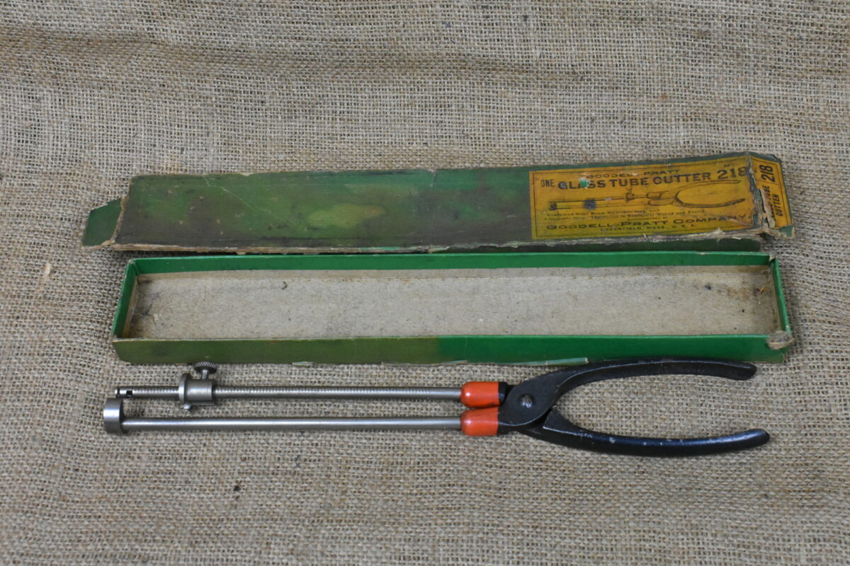 80207737 Old/vintage Goodell-Pratt No.218 Glass Tube Cutter. 80207737 - Image 1