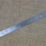 Chesterman, Sheffield No.1959D 12" Steel Contraction Rule. 80208046
