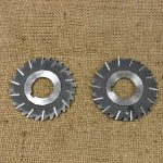 Pair of 3" x 3/16" Horizontal Milling Cutters, 1" Bore 80208586