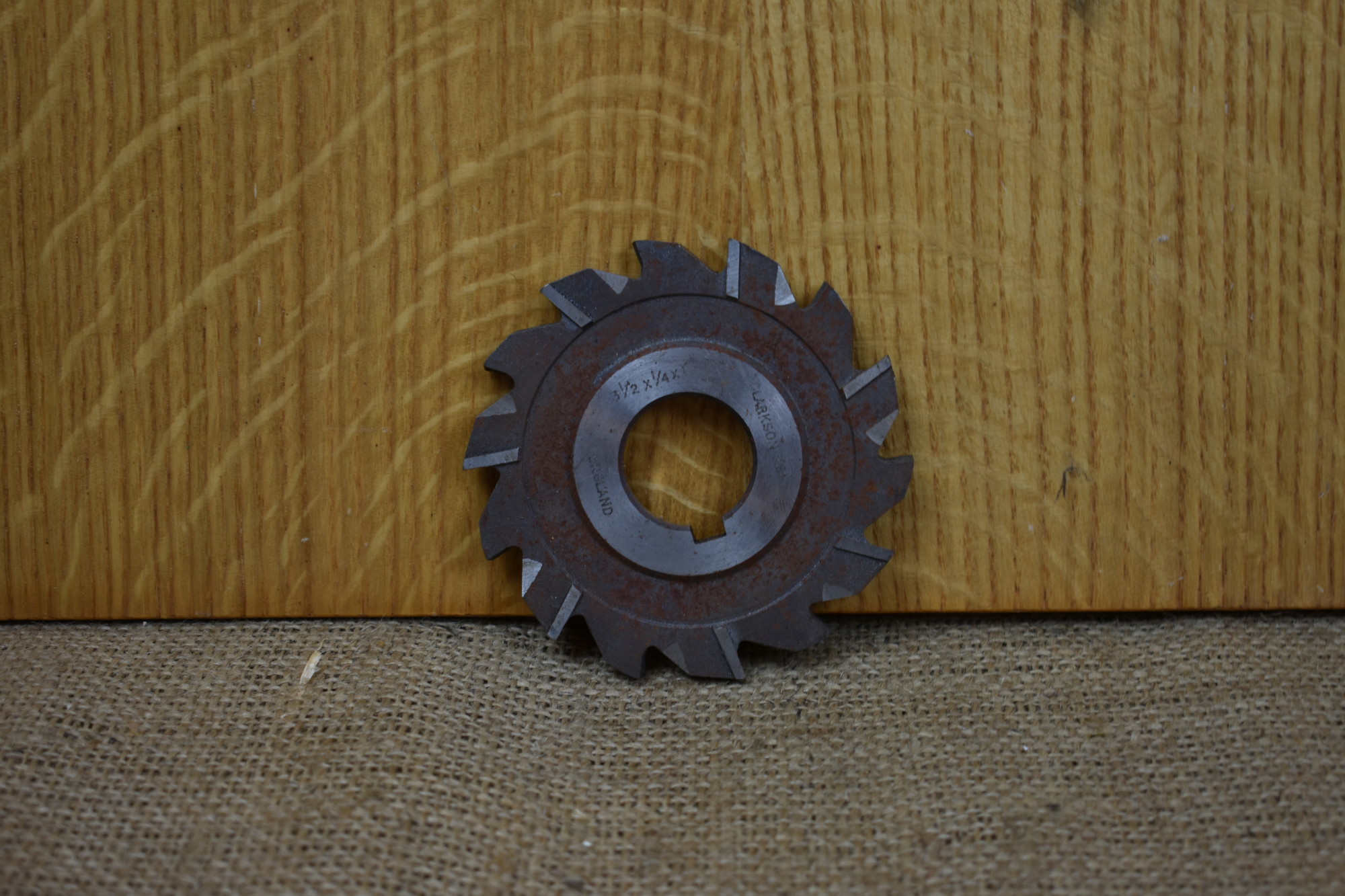 Clarkson 3 1/2" x 1/4" x 1" Bore Side Face Cutter 80209532 G&M Tools