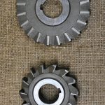 2 x Radiused Edge Horizontal Milling Cutters with 1" Bores 80209869