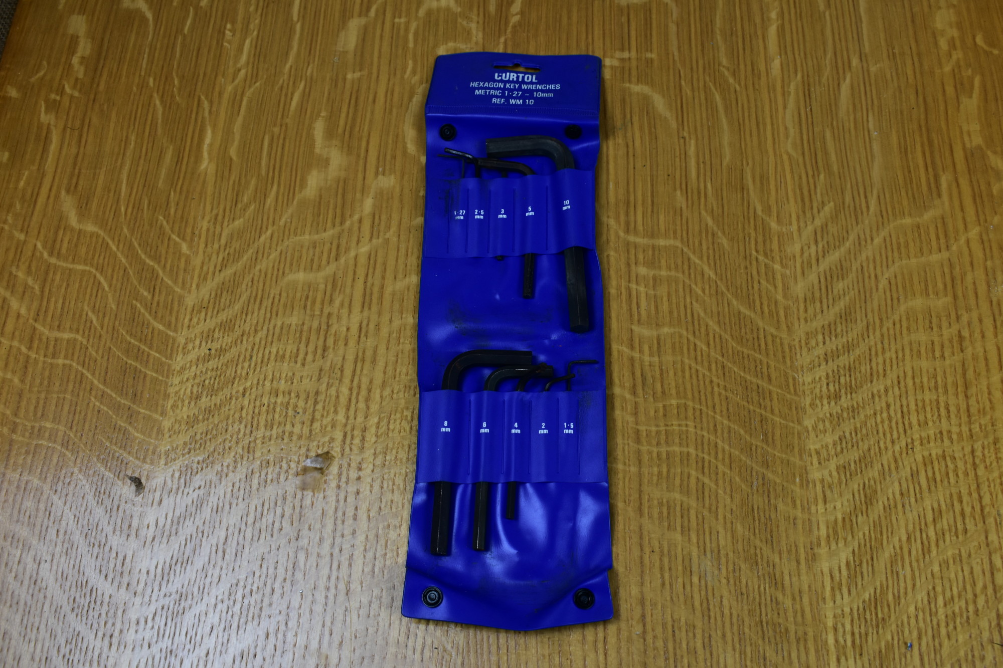 DSC_7322 Curtol WM10 Hexagonal Key Wrench Set, 1.27 - 10mm 80210052 - Image 1