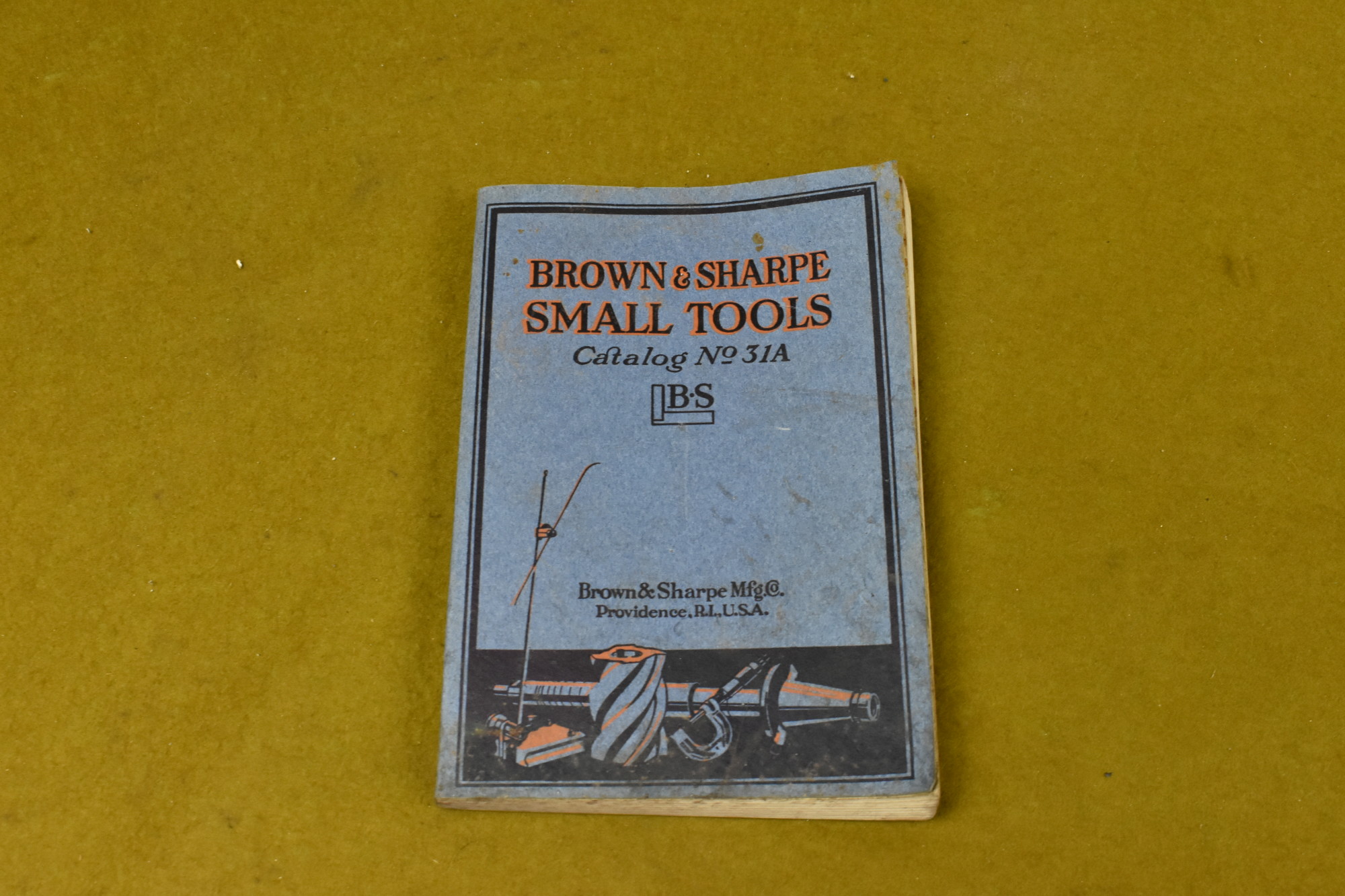 Brown & Sharpe Small Tools Catalogue No. 31A, 1929 80210861 G&M Tools