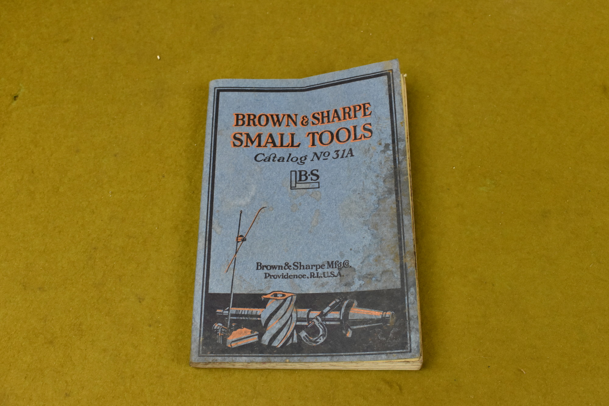 Brown & Sharpe Small Tools Catalogue No. 31A, 1929 80210862 G&M Tools