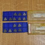 Assortment of Sumitomo Thread Cutting Carbide Tips, Imperial & Metric. 80211655