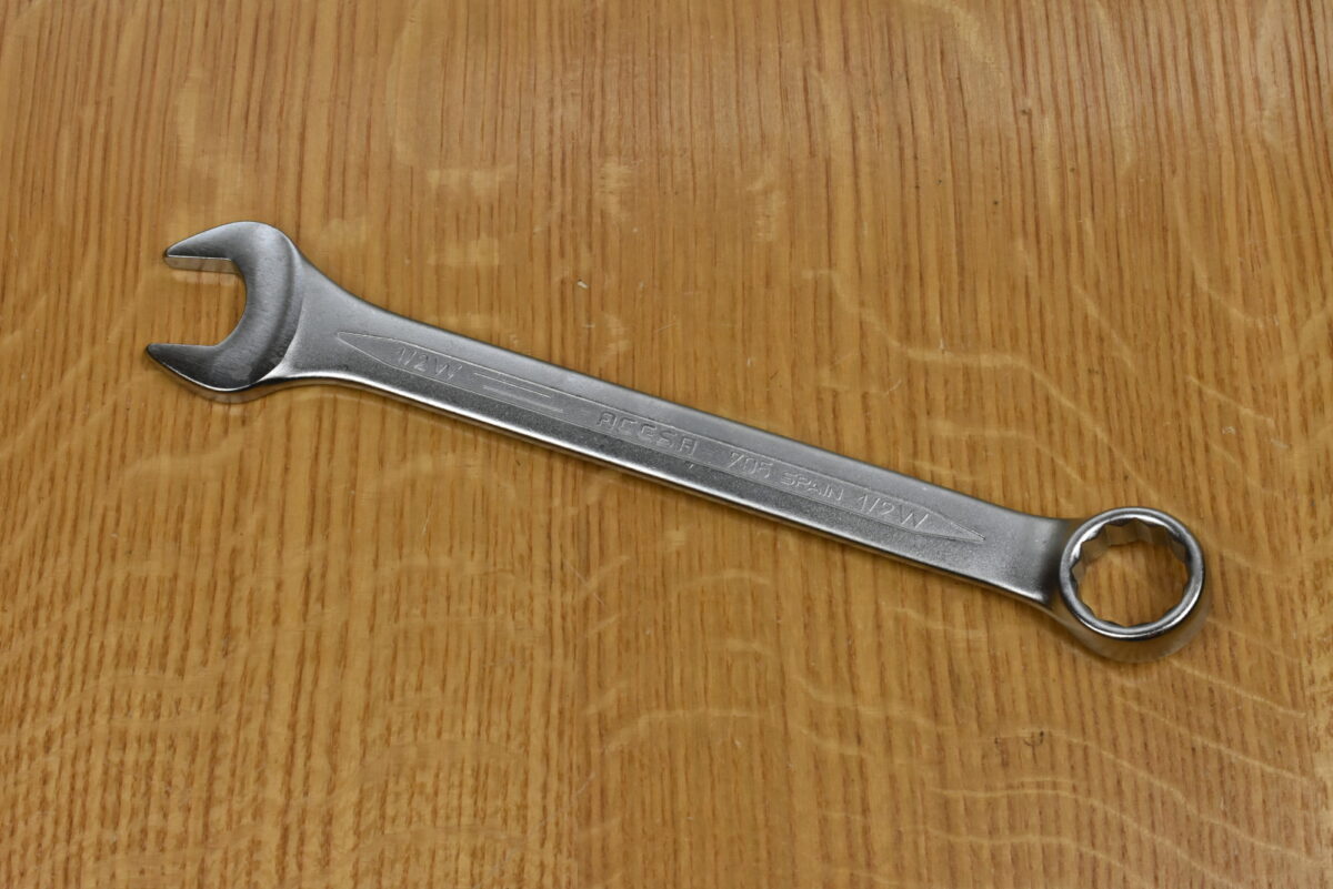 Acesa No. 705 1/2" Whitworth Combination Spanner 80211326 - Image 2
