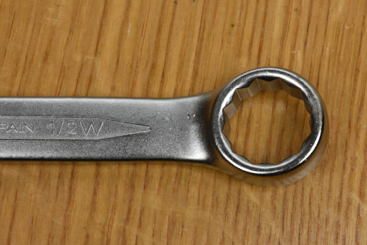 Acesa No. 705 1/2" Whitworth Combination Spanner 80211326 - Image 4
