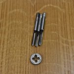 M6 x 1 Die with 3 Various M6 Taps. 80211433