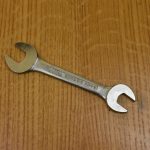 Ex-military Gordon SA86 9/16" x 5/8" AF Open Ended Spanner. 80211582