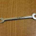 Ex-military Britool Z6501 5/16" x 3/8" Open Ended Spanner. 80211586