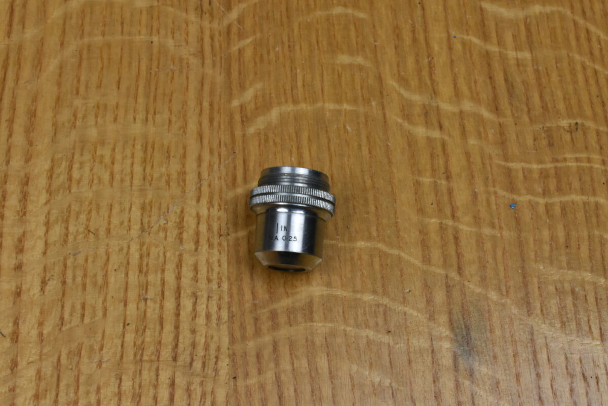 Swift 1in NA 0.25 Objective Lens for Microscope. 80211709 - Image 2