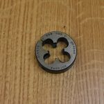 Good Used Warrior 3/4" x 10 BSW, Whitworth Die. 80211738