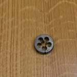 Good Used Warrior 3/8" x 24 UNF Die. 80211732