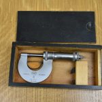Vintage Carl Zeiss 0-1" External Micrometer, 0.0001". 80211947