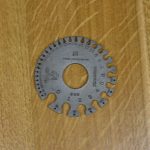Brown   Sharpe No. 889 Standard Wire Gauge 80212184