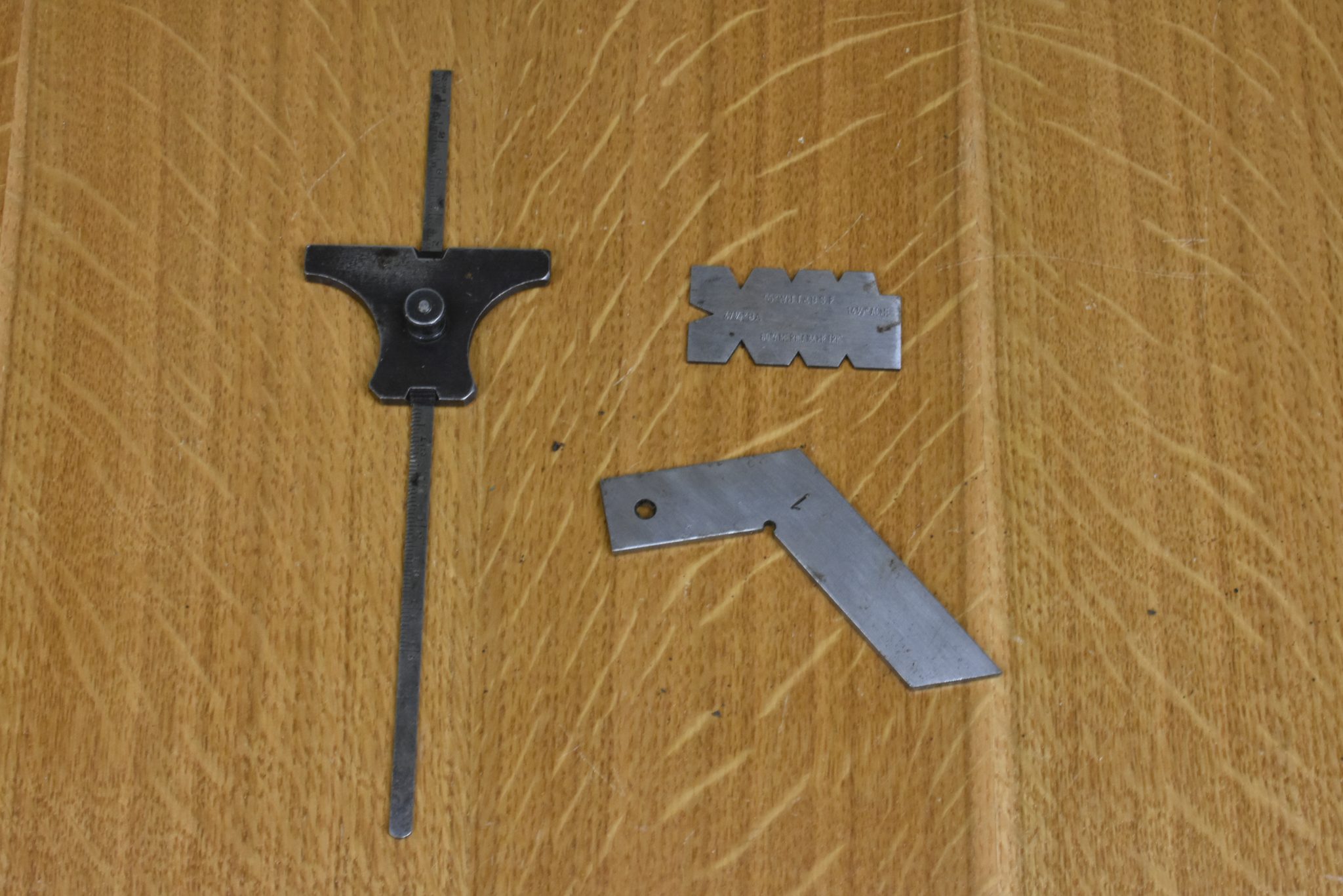 6" Depth Gauge, Draper Screwcutting Gauge   Angle Gauge 80212307