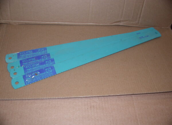 4 X Eclipse Power Hacksaw Blades, 10 TPI, 525 x 36 x 2.00/21" x 1 1/2" x 0.75", 80212657