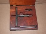 Lufkin No 515, 0 - 3" Depth Micrometer, Wooden Case, 80212658