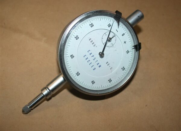 Capstan Exceed Clock, .0005" Resolution. Unused, 80212755