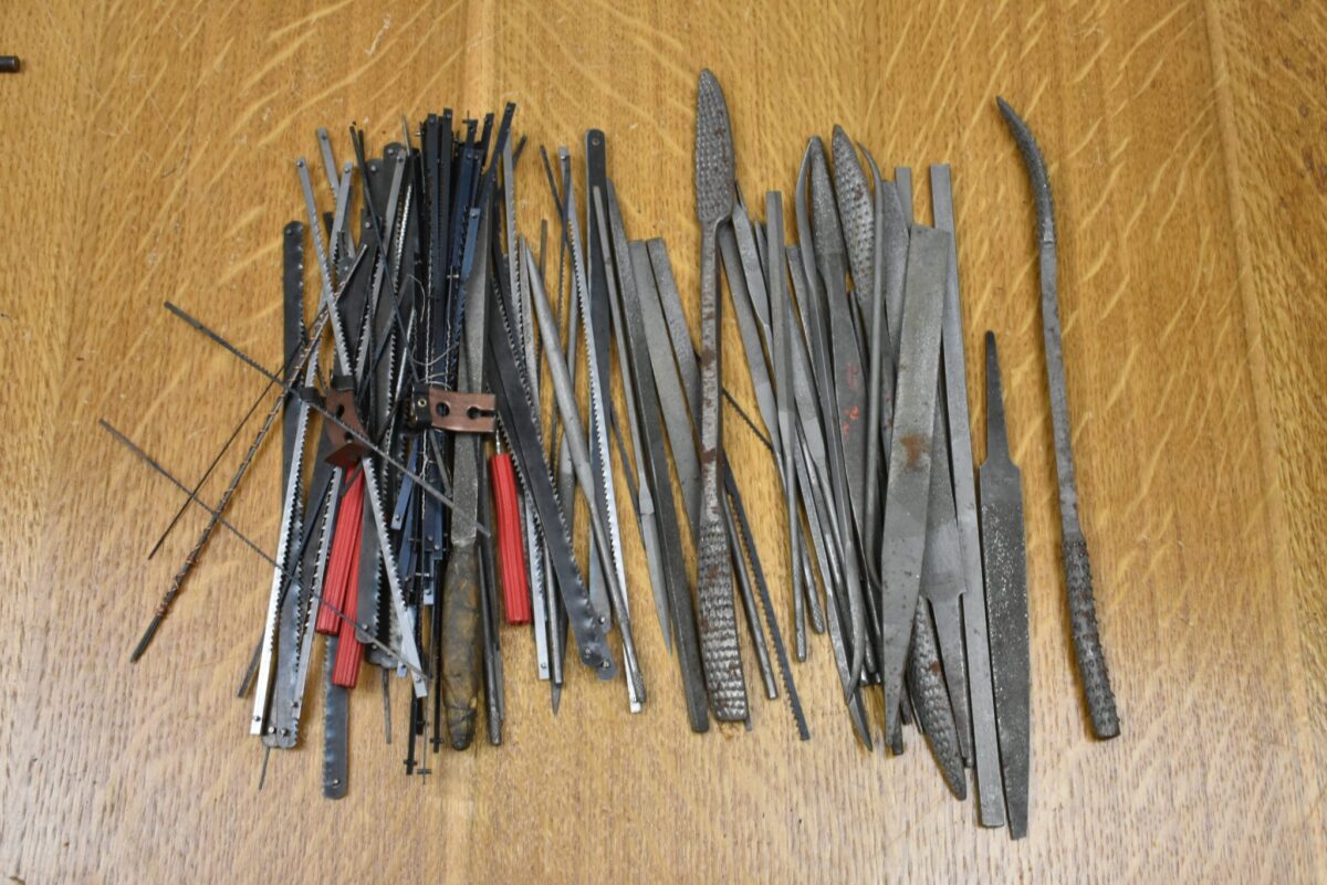 Assortment of Small Files, Junior Saw Blades etc Assortment of Small Files, Junior Saw Blades etc. 80212874