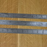 3 x Chesterman, Sheffield Patternmaker's 12" Contraction Rules 80213302