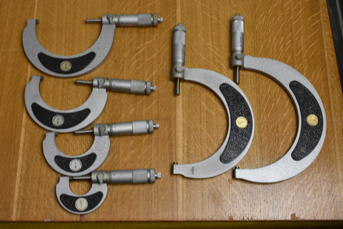 K.S. (Germany) 0-6" External Micrometer Set 80213380 - Image 2