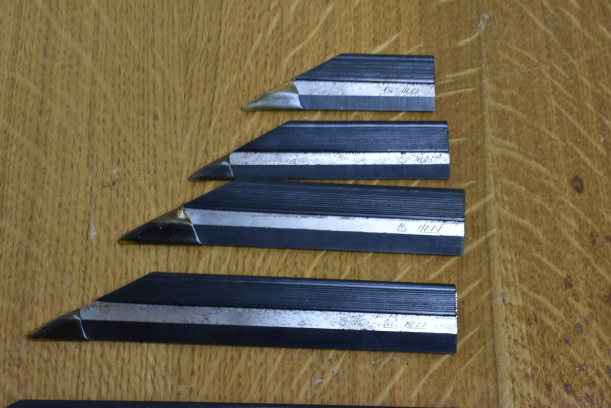 Set of 8 Knife Edge Straight Edges, 75-500mm 80213395 - Image 3