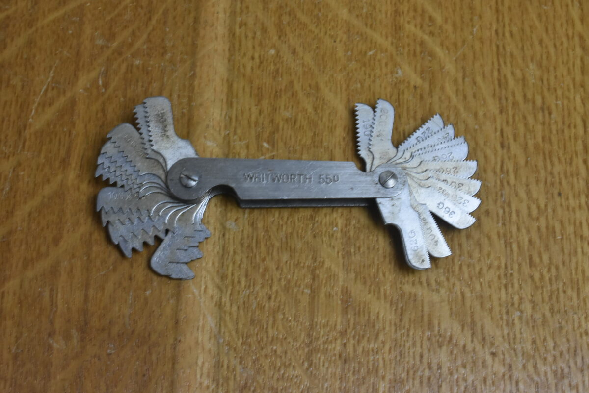 Good used Whitworth 55° Thread Gauge 80213415 - Image 1