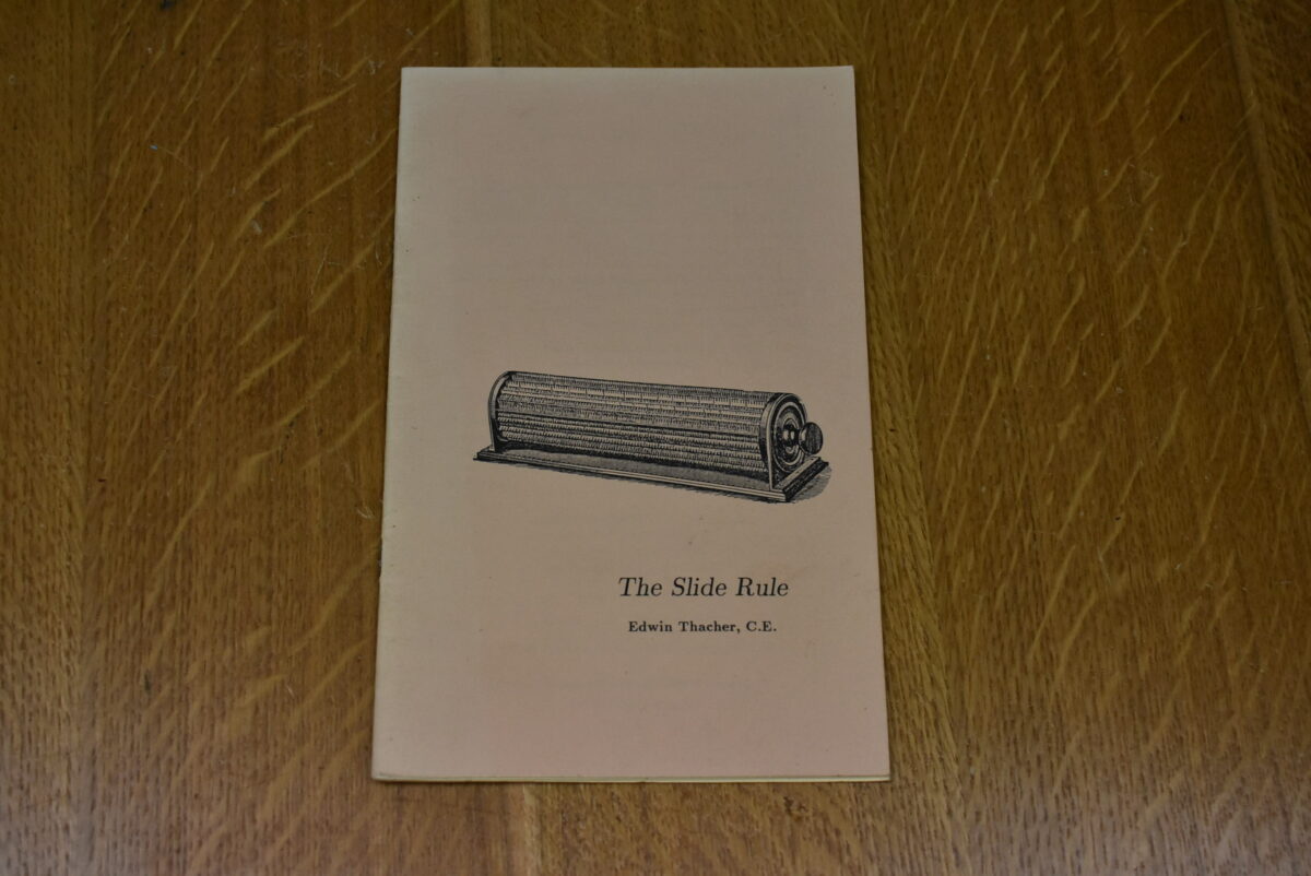The Slide Rule, Edwin Thacher, C. E. 80213792 - Image 2