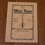 Norris Metal Plane Catalogue, 1984 Reprint by Roy Arnold 80213799