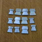 Ten Hammer Wedges, 5 x 3/4" Wide, 5 x 9/16" Wide 80213893