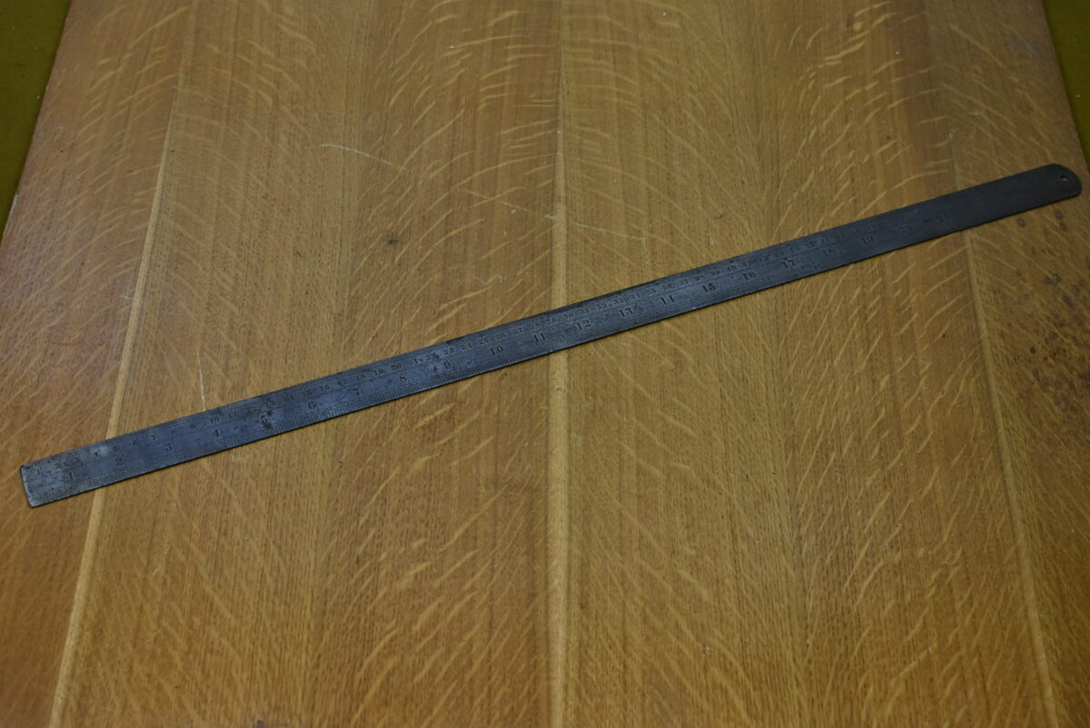 English Made 24"/600mm Steel Rule 80213899 - Image 2