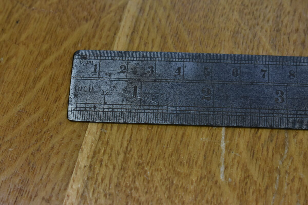 English Made 24"/600mm Steel Rule 80213899 - Image 3