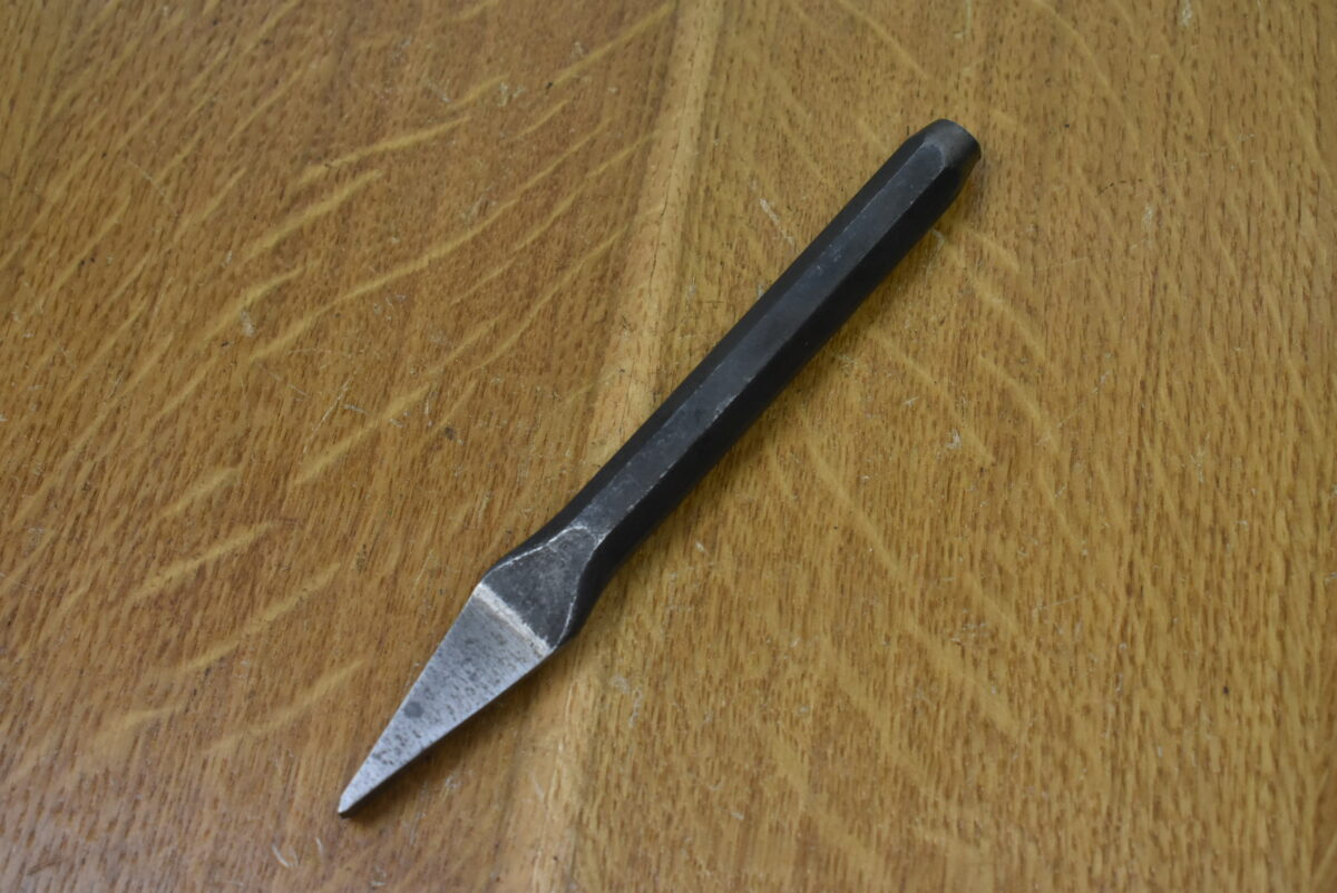 Good 6" x 1/4" Cross Cut Cold Chisel 80213902 - Image 2