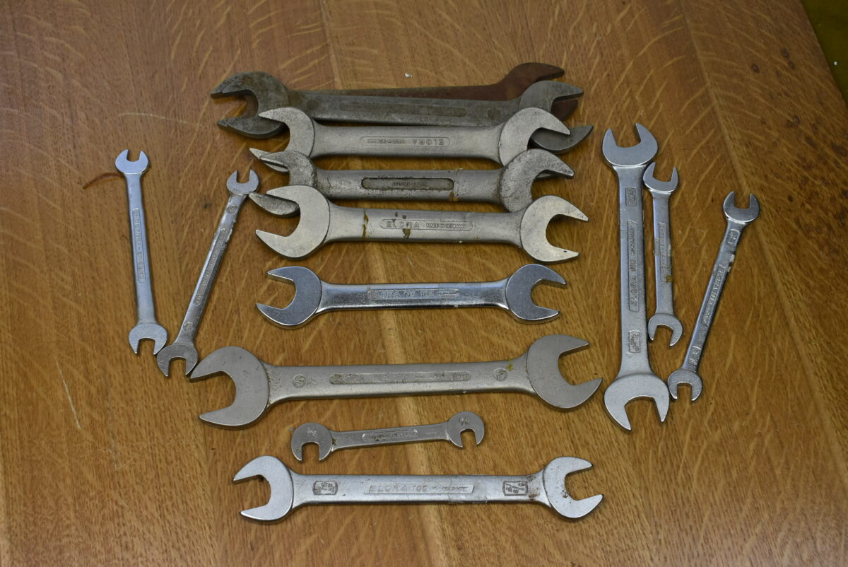 Job lot of Elora AF Open Ended Spanners 80213911 - Image 2
