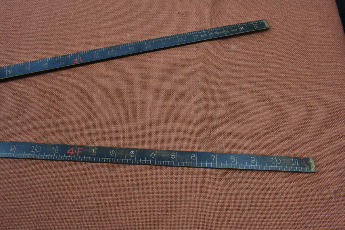 Rabone No. 1611 5' Wooden Folding Rule 80214296 - Image 3