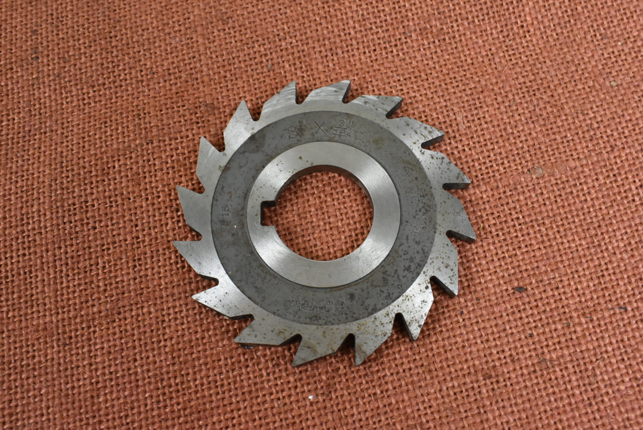 80214315 Brown & Sharpe 3" x 3/16" x 1" Bore Horizontal Milling Cutter 80214315 - Image 1