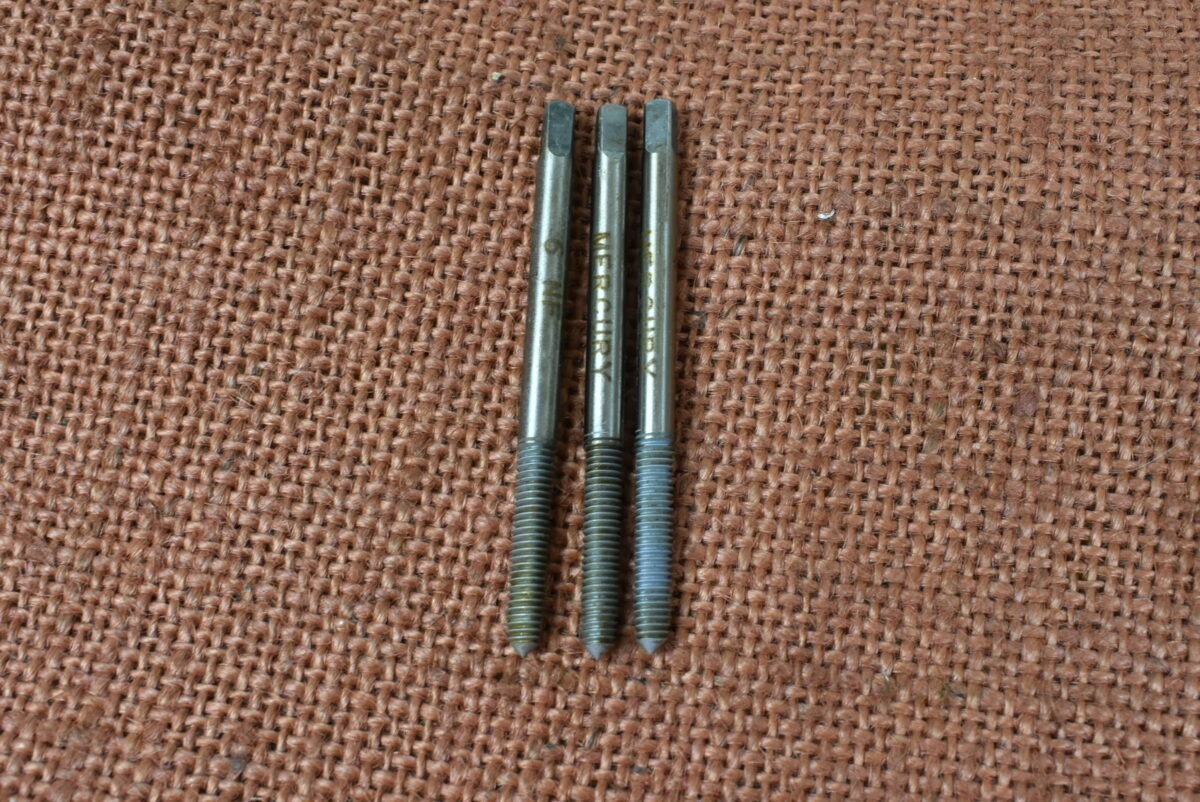 80214441 3 x LAL Mercury 6 x 40NF Fluteless Taps 80214441 - Image 1