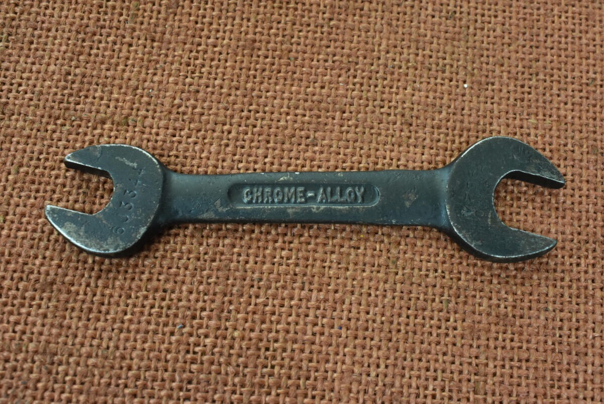 Ex - Military Black Britool J3344 1/8" x 3/16" Open Ended Spanner 80214505 - Image 2