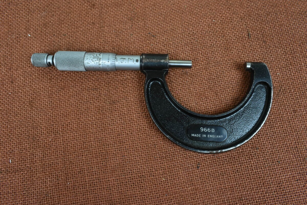 Moore & Wright No. 966B 1" - 2" External Micrometer 80214615 - Image 2