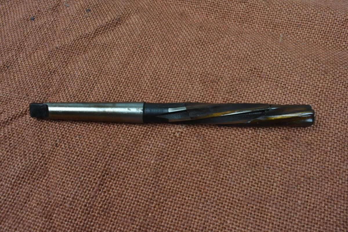 Qualcut Machine Reamer 12mm, No. 1 Morse Taper 80214768 - Image 3