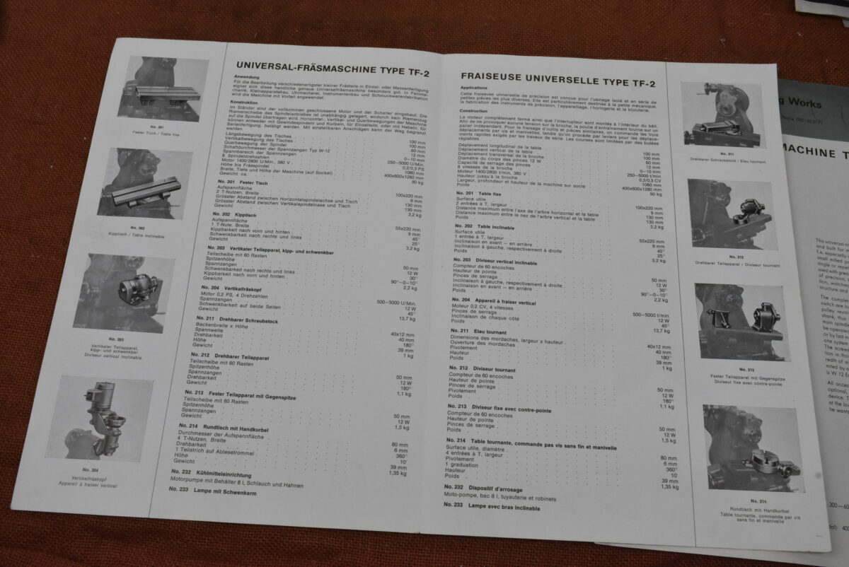 Hermle H2u. FWH 630 Milling Machine Brochure (In German) 80214858 - Image 3