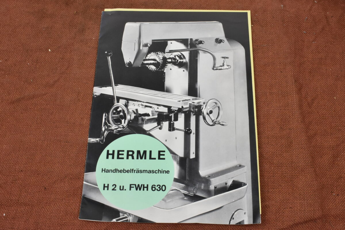 Hermle H2u. FWH 630 Milling Machine Brochure (In German) 80214858 - Image 2