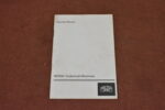 Carl Zeiss Jena: Vertical Incident Light Microscope Instruction Manual 80214884